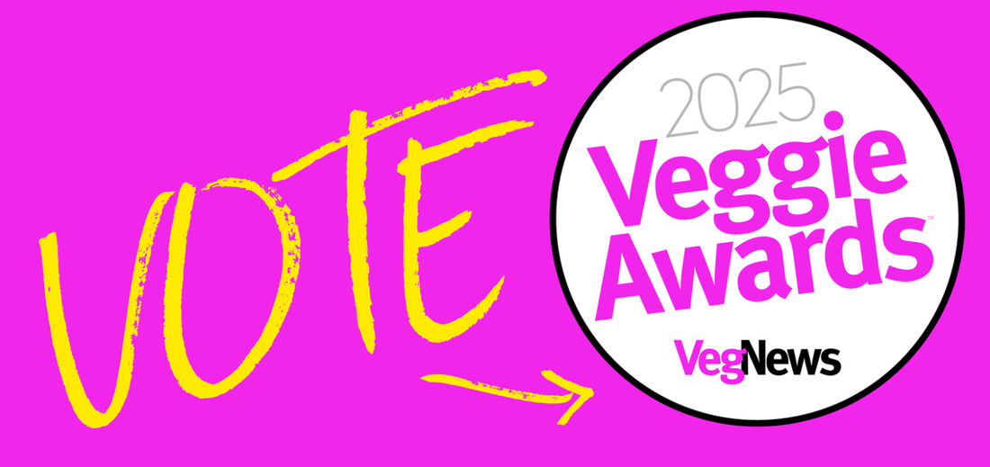 Shroomeats nominated Best Vegan Burger in VegNews's Veggie Awards!